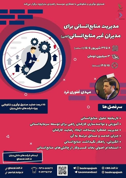 مدیریت منابع انسانی برای مدیران غیر منابع انسانی 